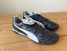 Puma Esito Classico TT Mens Black Astro Turf Football Boot Shoes Size UK 11 EU46