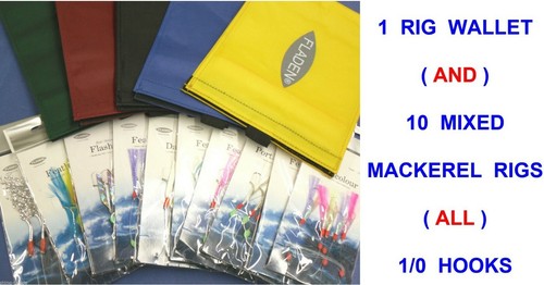 Rig wallet mixed mackerel - &,