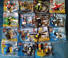LEGO 15 x  Polybag  Collection : Racers Creator City 7611 7805 5626 3000 Pre-Own