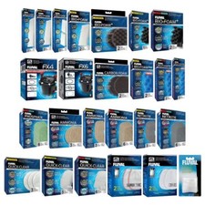 Fluval External Filter Media FX5/6 Bio Foam Block Polish Pad Fine Carbon Gravel