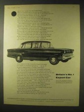 1958 Vauxhall Victor Car Ad -