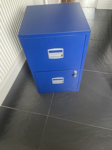 Bisley metal filing cabinet - metal,