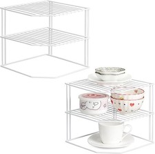 3 Tier Corner Plate Rack