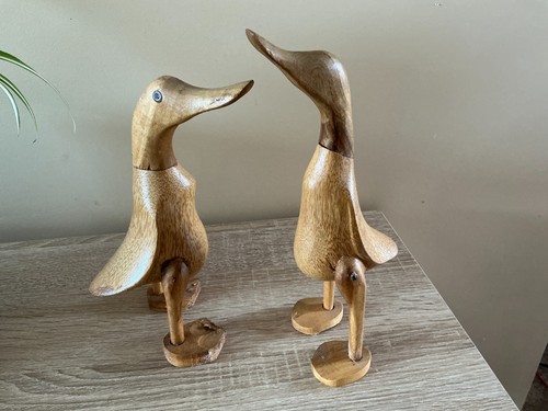 Wooden ducks fun quirky - 2,