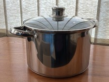 24cm Stock Pot + Glass Lid -