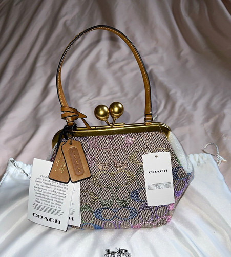 Coach kisslock frame bag - coach,
