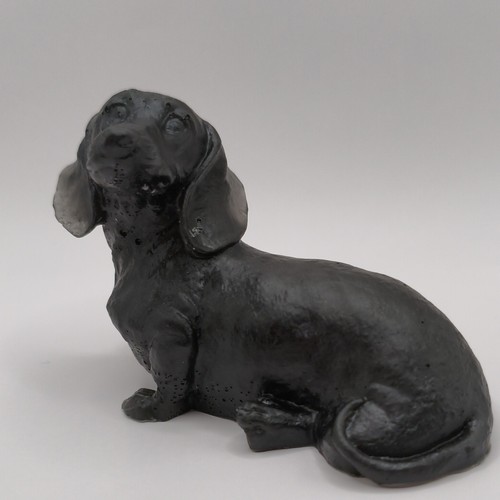 Resin dachshund sausage dog - resin,