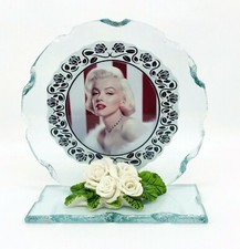 Marilyn Monroe Photo Cut Glass