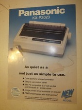 Panasonic printer brochure -