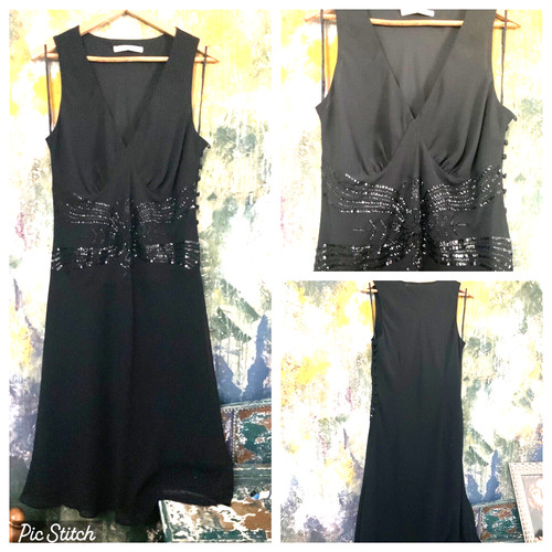 Womens dress black cocktail - womens,