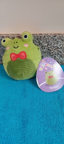 Squishmallow tomos frog easter - squishmallow,