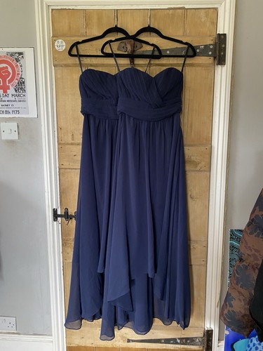 Navy strapless debut - navy,