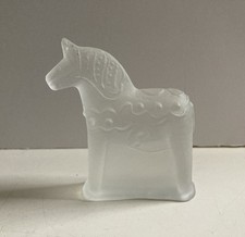 Vintage Frosted Glass Dala