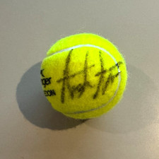 Andre Agassi Signed Tennis Ball with Certificate