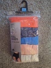 New M&S Size 28 5pk Full Brief