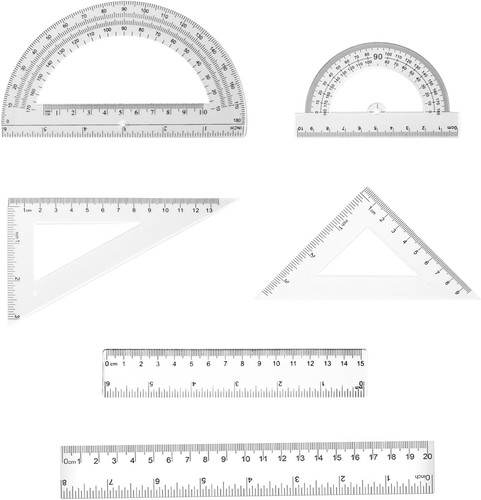 Pcs clear ruler - 6,