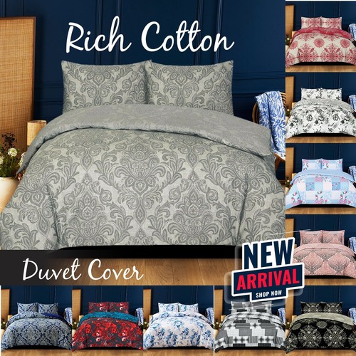 100 rich cotton duvet quilt - rich,