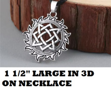 big OCCULT SUN STAR SYMBOL