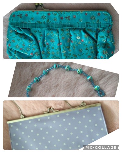 Two clutch bags - clutch, &