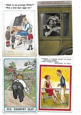Lot 27 Mainly early Comic Humour Postcard McGill Letus Perly Christie etc