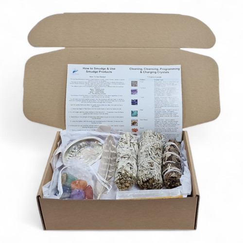 White sage smudge house - white,