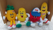 Dole Fruit 1999 Lot of 4 Plush
