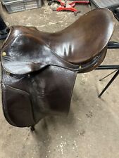 Frank Bains dressage saddle Length: 16” Width: 4 &1/2 “