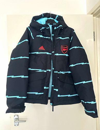 Adidas arsenal hooded puffer - adidas,