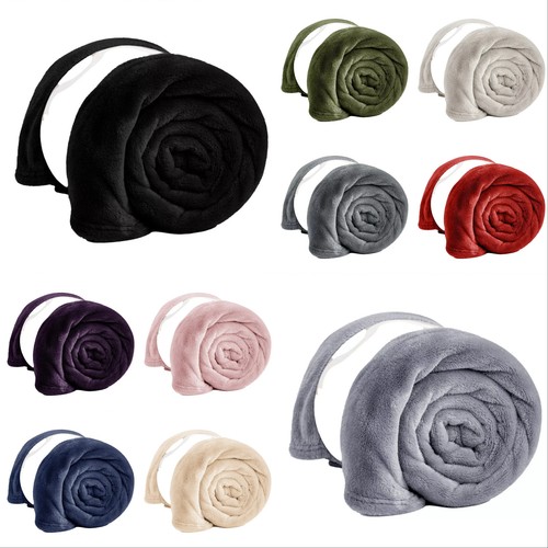 Thick luxury mink blanket - luxury, faux