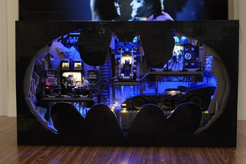 Lego batcave shadowbox 76252 - batcave,