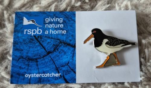 Rspb bird pin badge - rspb,