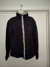 Boys Mini Boden Blue Fleece Jacket Age 13-14years Good Condition