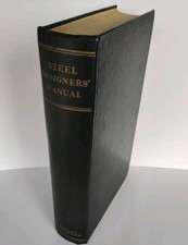 Steel Designers Manual by Crosby Lockwood Minor correction edition 1956 