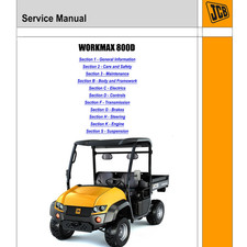 Service Manual for JCB Workmax