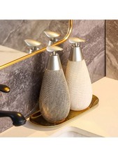 Retro ceramic soap dispenser - ceramic,