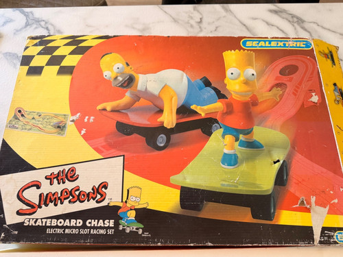 The simpsons scalextric - simpsons,