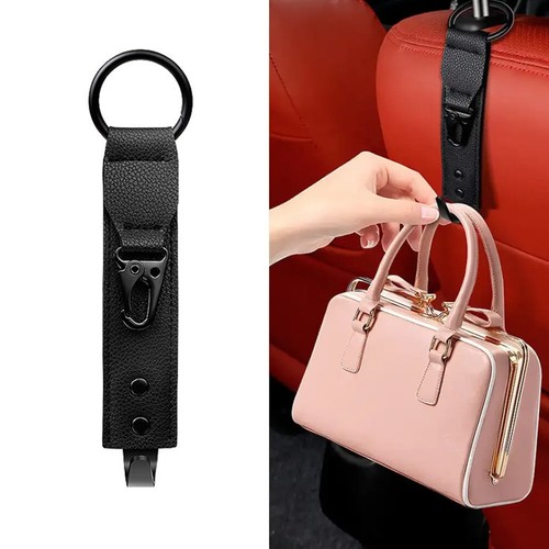 Black car back headrest - black,