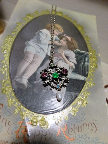 Lavalier pendant victorian - lavalier,