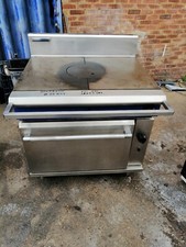 2 burners solid-top Cooker with oven very good Natural Gas BLUE SEAL # JS 227