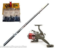 12ft Beach / Beachcaster Sea Fishing Rod +  LN 70 Reel & Tackle 
