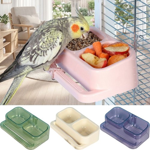 Parrot feeder double bowl - double,