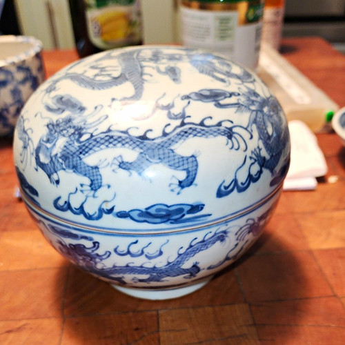 Chinese blue white porcelain - chinese,