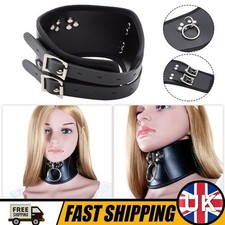 Neck Collar Corset Bondage Harness Belt Strap SM Posture-Neckcollar PU Leather