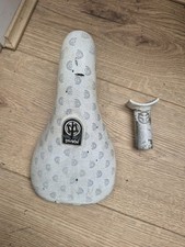 Macneil SL Bmx Pivotal Seat  And Federal Seatpost  White Pleaee Read