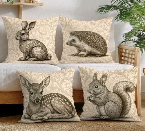 Squirrel hedgehog deer - 4,