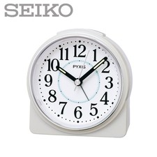 SEIKO PYXIS Alarm Clock Pearl