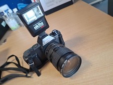 Canon T50 With Tokina 28-70mm lens and Akita Flash Gun