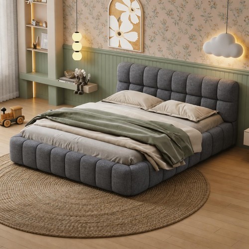 5ft bubble upholstered - bubble,