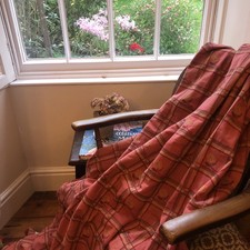 1 Warm Thick Thermal Vintage Tapestry Embroidered Lined Curtain 80”L  66”W