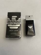 Emporio Armani Black Carat Diamonds For Men 50ml EDT Fragrance Very Rare 